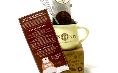 Bon Bon mug dark drinking chocolate