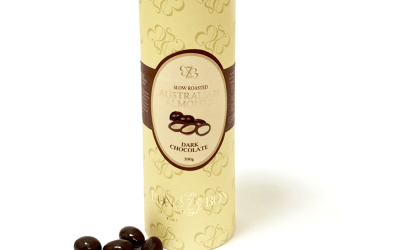 Chocolate Almonds – gift cylinder