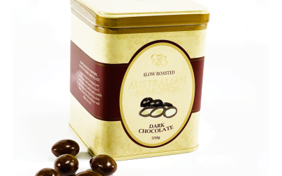 Chocolate Almonds – keepsake tin